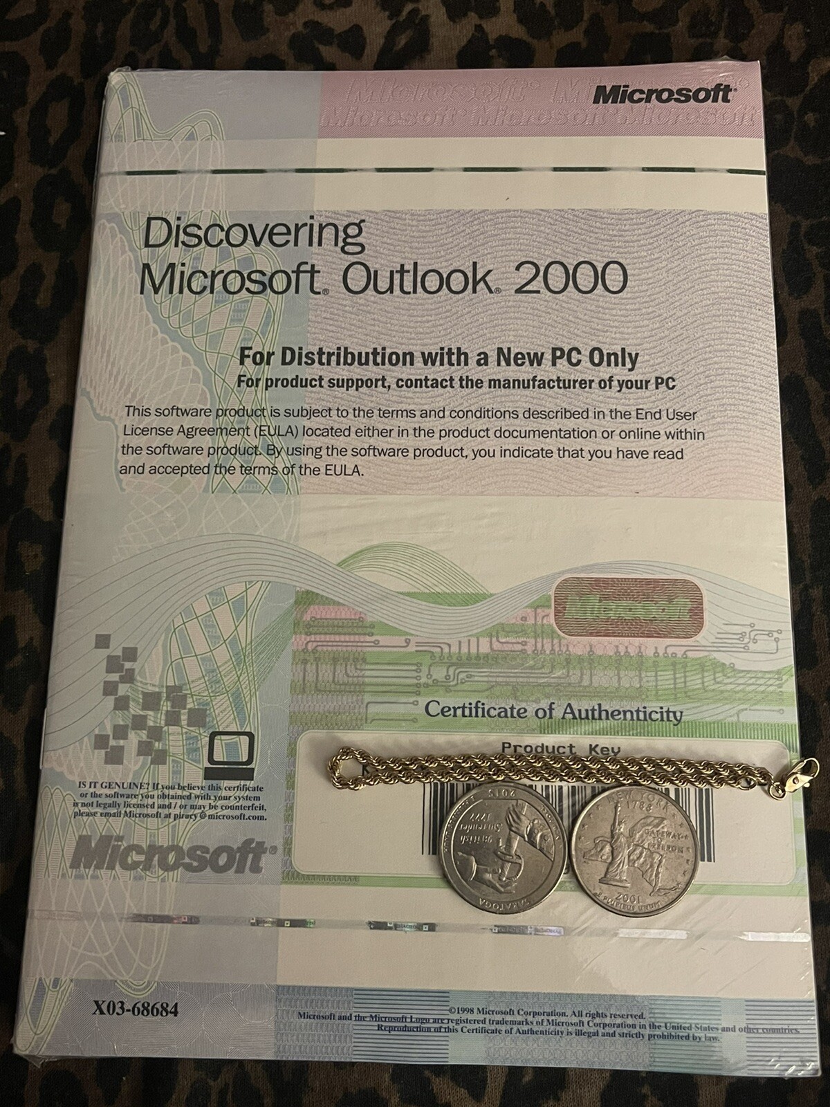 New Discovering Microsoft Outlook 2000 PC Software w/ Product Key Sealed