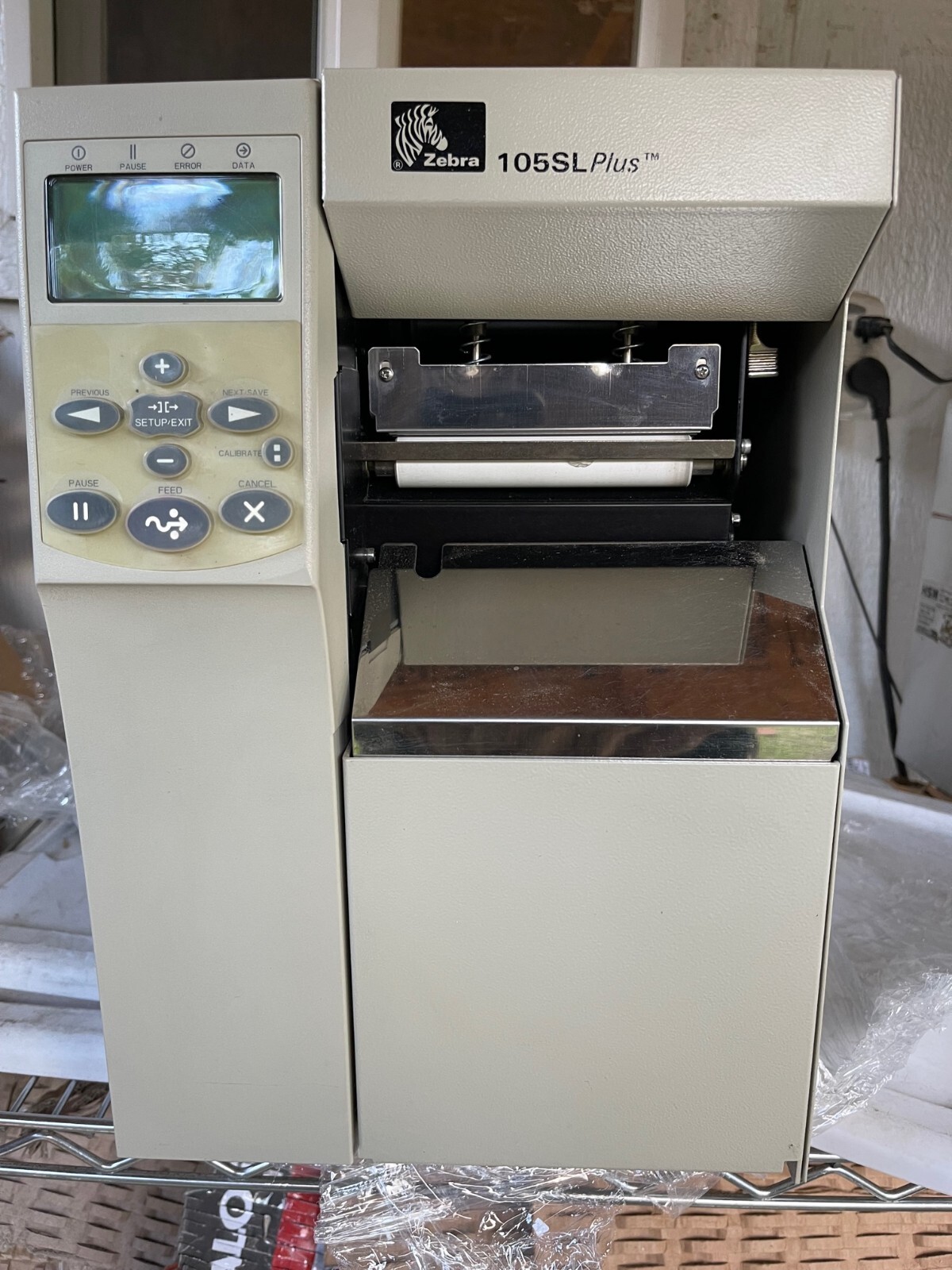 Zebra 105SL Plus TT/DT Industrial Label Printer 102-801-00000 Ethernet USB