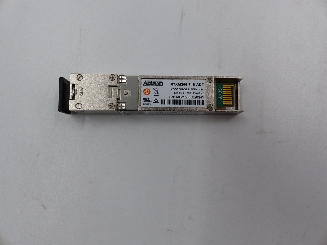 ADTRAN XGSPON-OLT-SFP+-N2-I TRANSCEIVER MODULE RTXM266-718-ADT