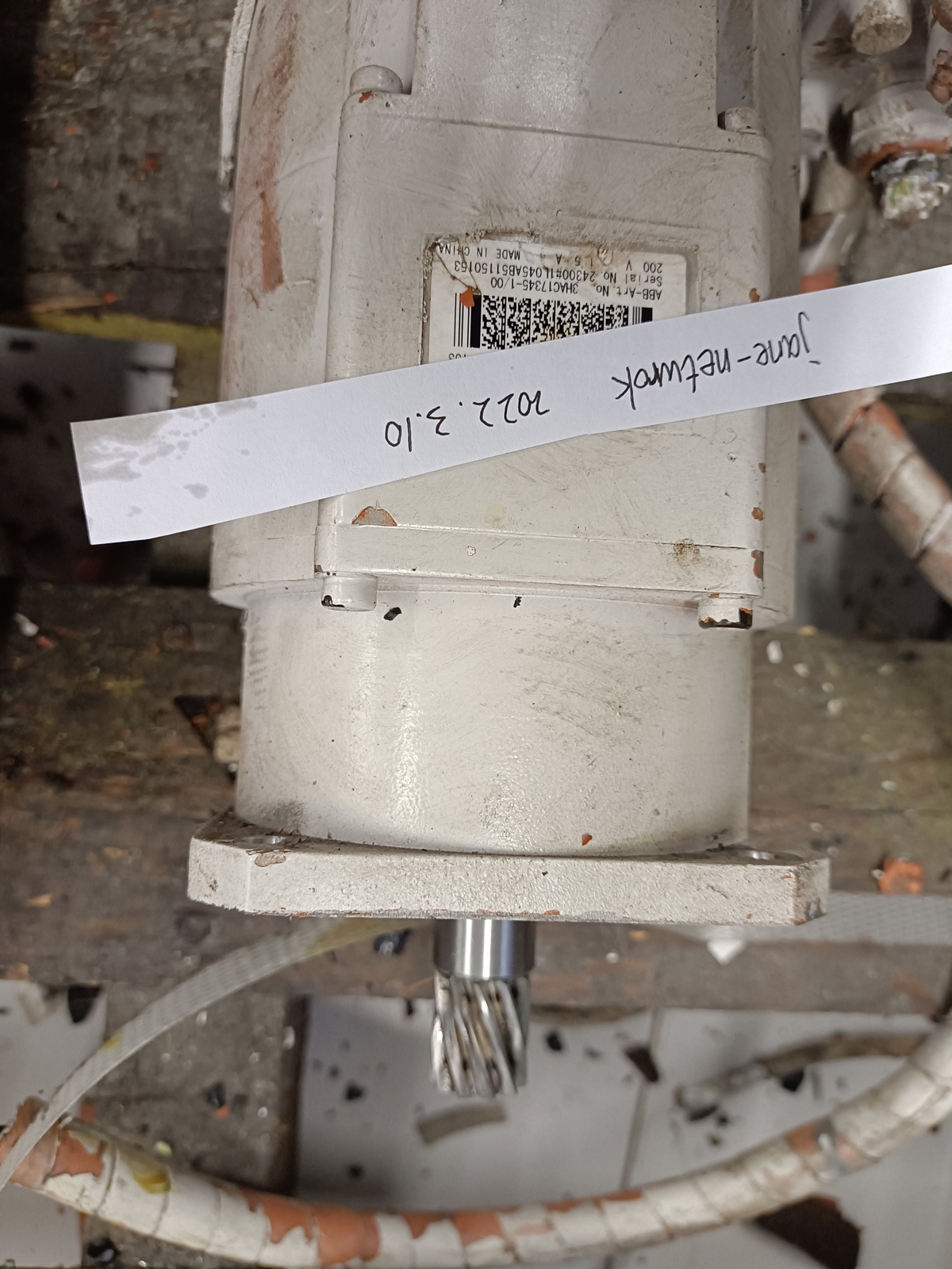 1PCS USED SGMAS-08ARA-AB11 R10571-307-153 3HAC17345-1/00 (by DHL or Fedex)