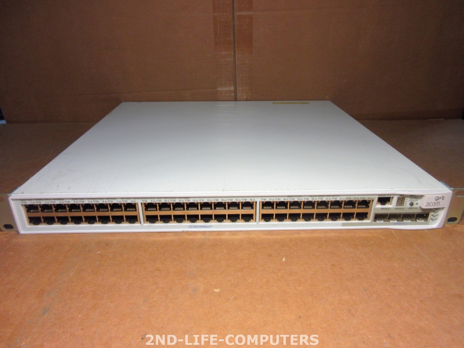 3com 3CR17772-91 4500G-PWR 48x Port PoE GIGABIT PWR Managed Switch L3 HP JE063A