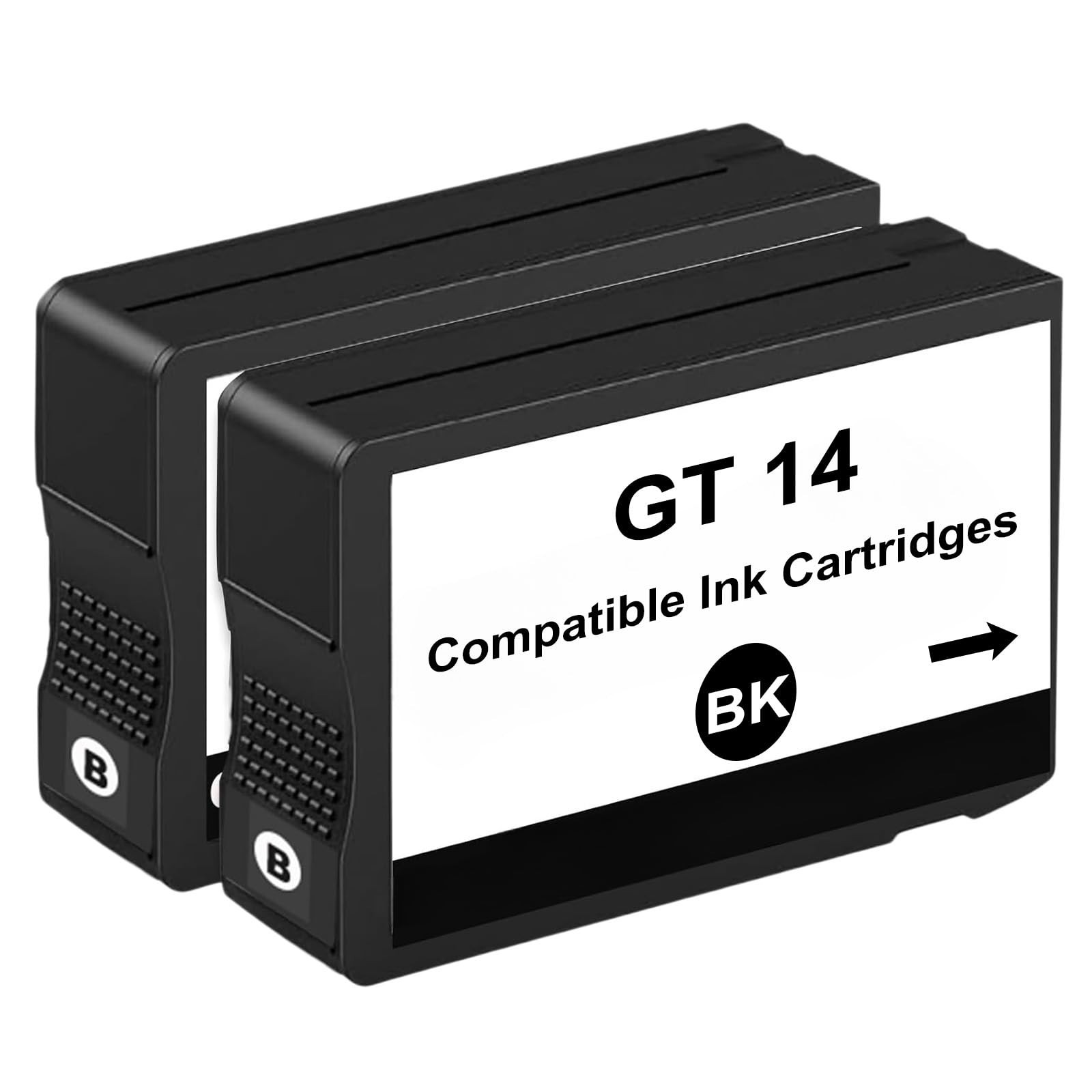 Grnjet Compatible Ink Cartridges GT 014 2 Pack