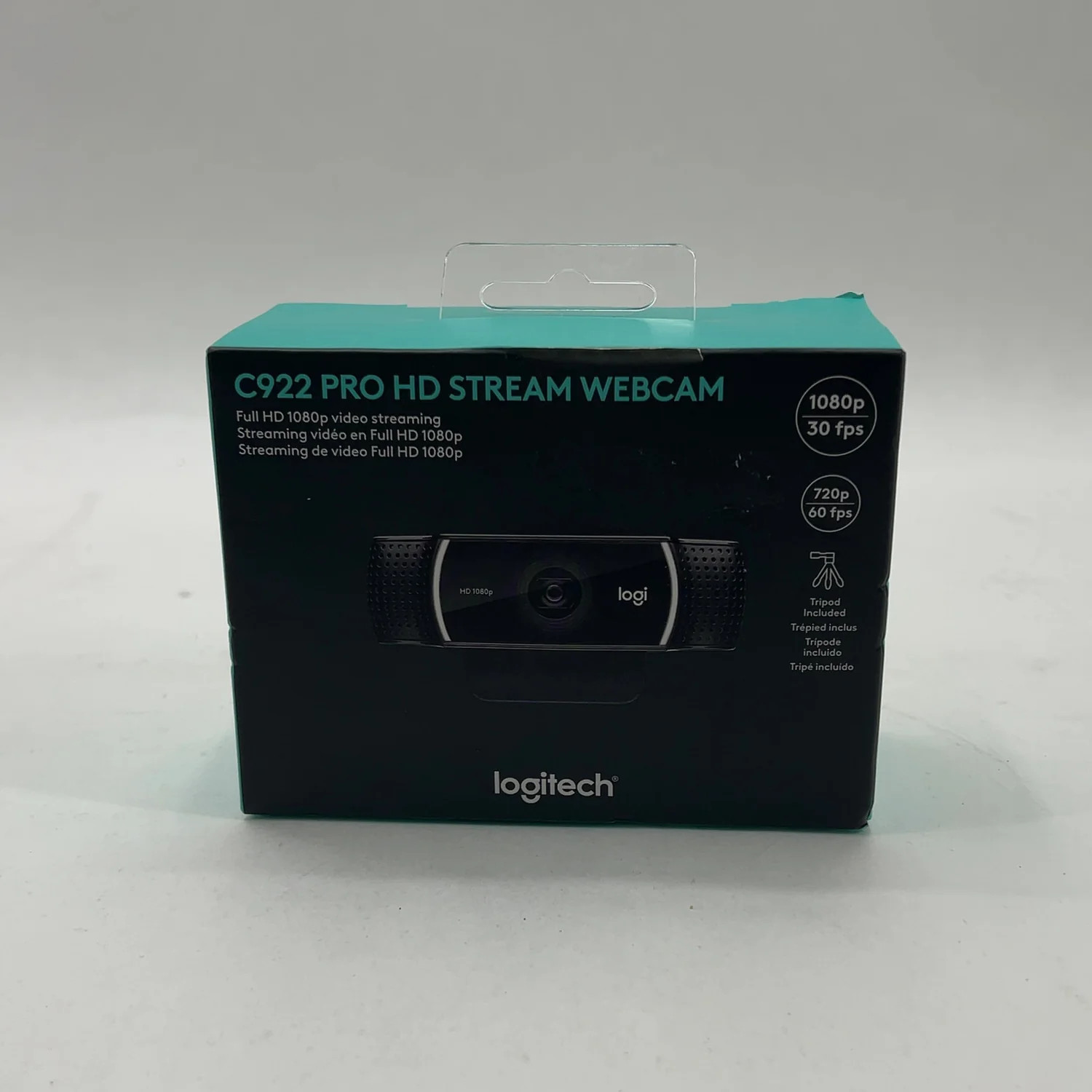 New Logitech C922 Pro HD Stream Webcam 1080p 30 fps Stream Webcam