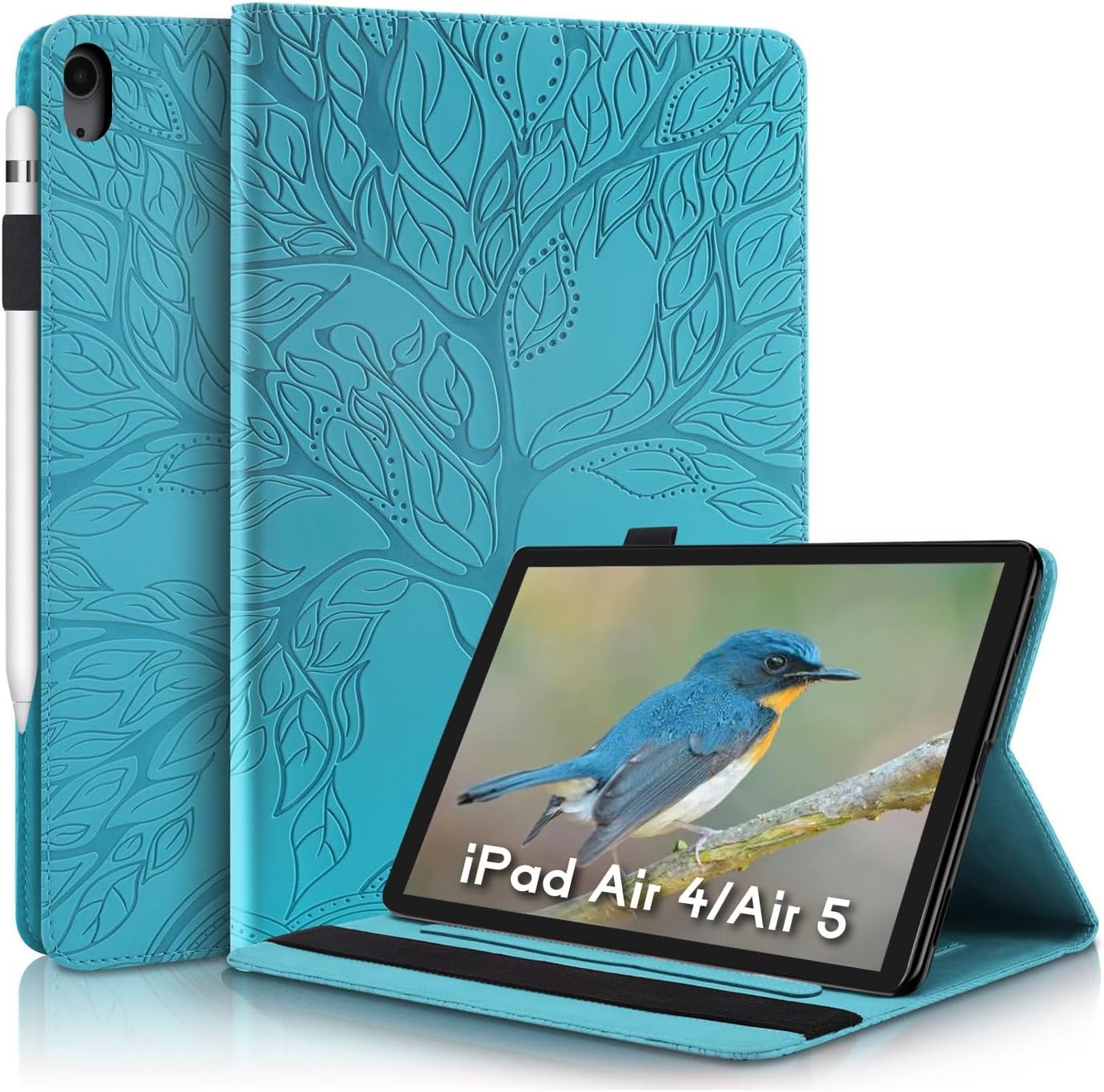 Case for iPad Air 5th Generation 11 Inch, Slim and Lightweight with Card Slots