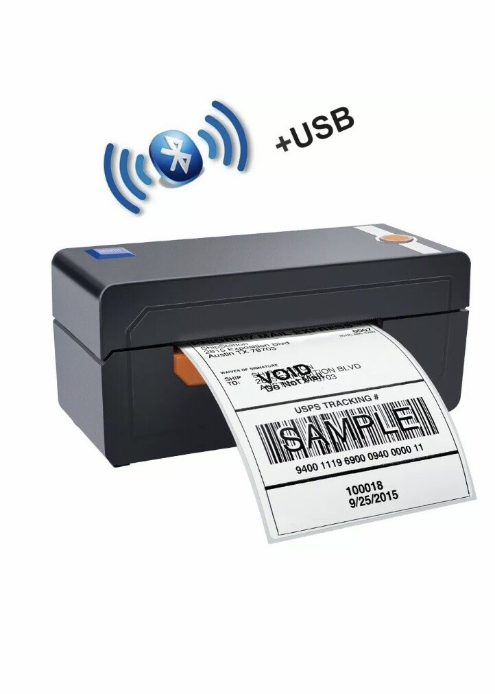 BEEPRT 4x6 High Speed Thermal Shipping Label Barcode Printer USB and Bluetooth
