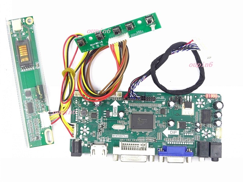 M.NT68676 HDMI DVI VGA controller board Kit for N154I3-L02 1280*800 15.4" Screen
