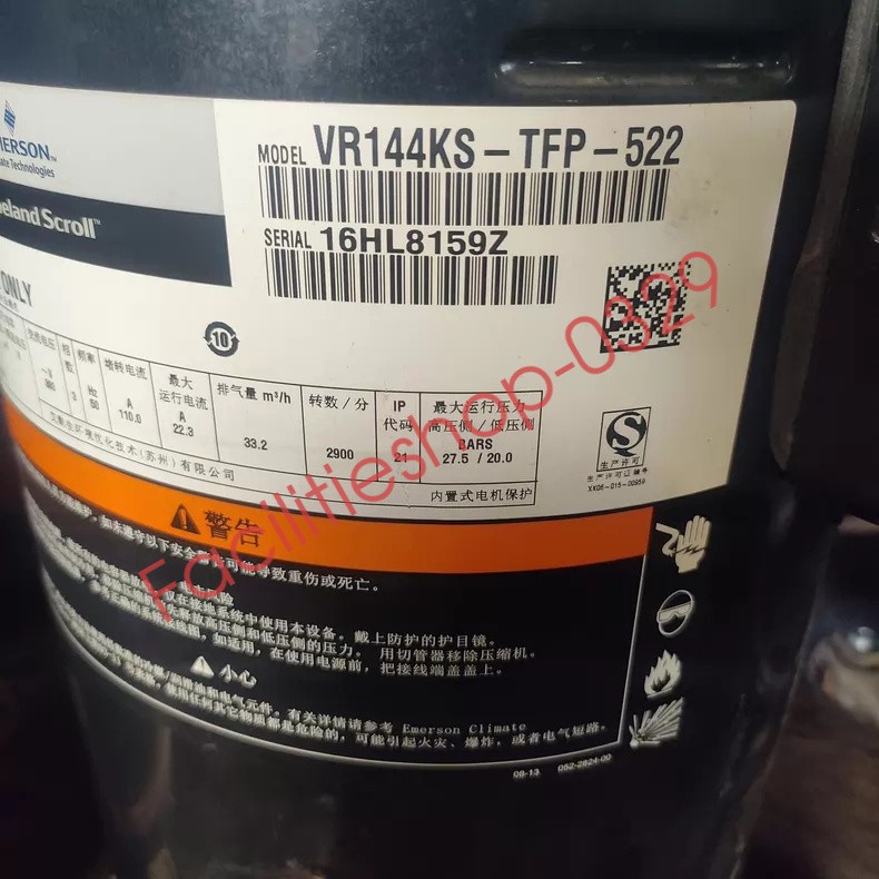 VR144KS-TFP-522 Air Conditioning Compressor VR144KSTFP522 DHL/FedEx