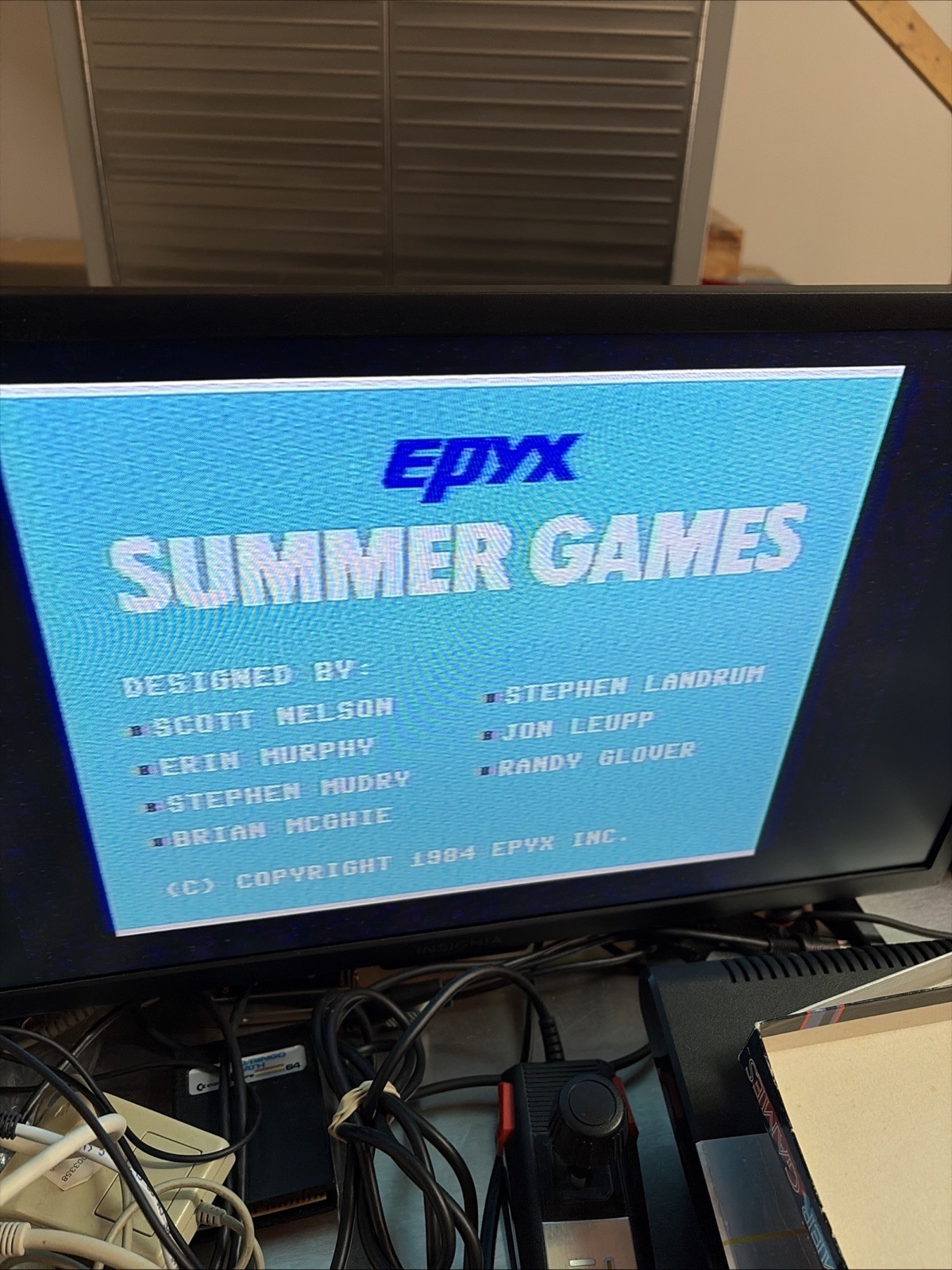 Working Commodore 64 And 1541 Disk Drive And Epyx Fast Load