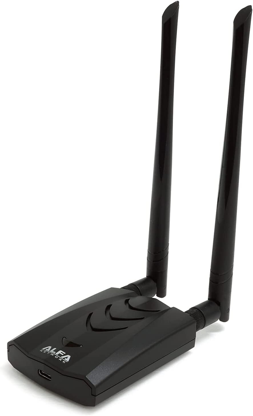 ALFA AWUS036AXML 80211axe WiFi 6E USB 30 Adapter AXE3000 Tri Band 6 GHz  G1N''