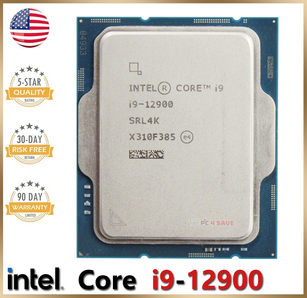 Intel Core i9-12900 CPU SRL4K Max Turbo 5.10GHz 16-Cores LGA-1700 12th Gen
