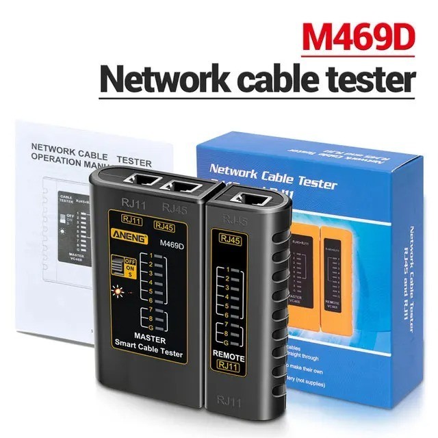 Cable Lan Tester Network Cable Tester RJ45 RJ11 RJ12 CAT5 UTP Tester Tool Repair