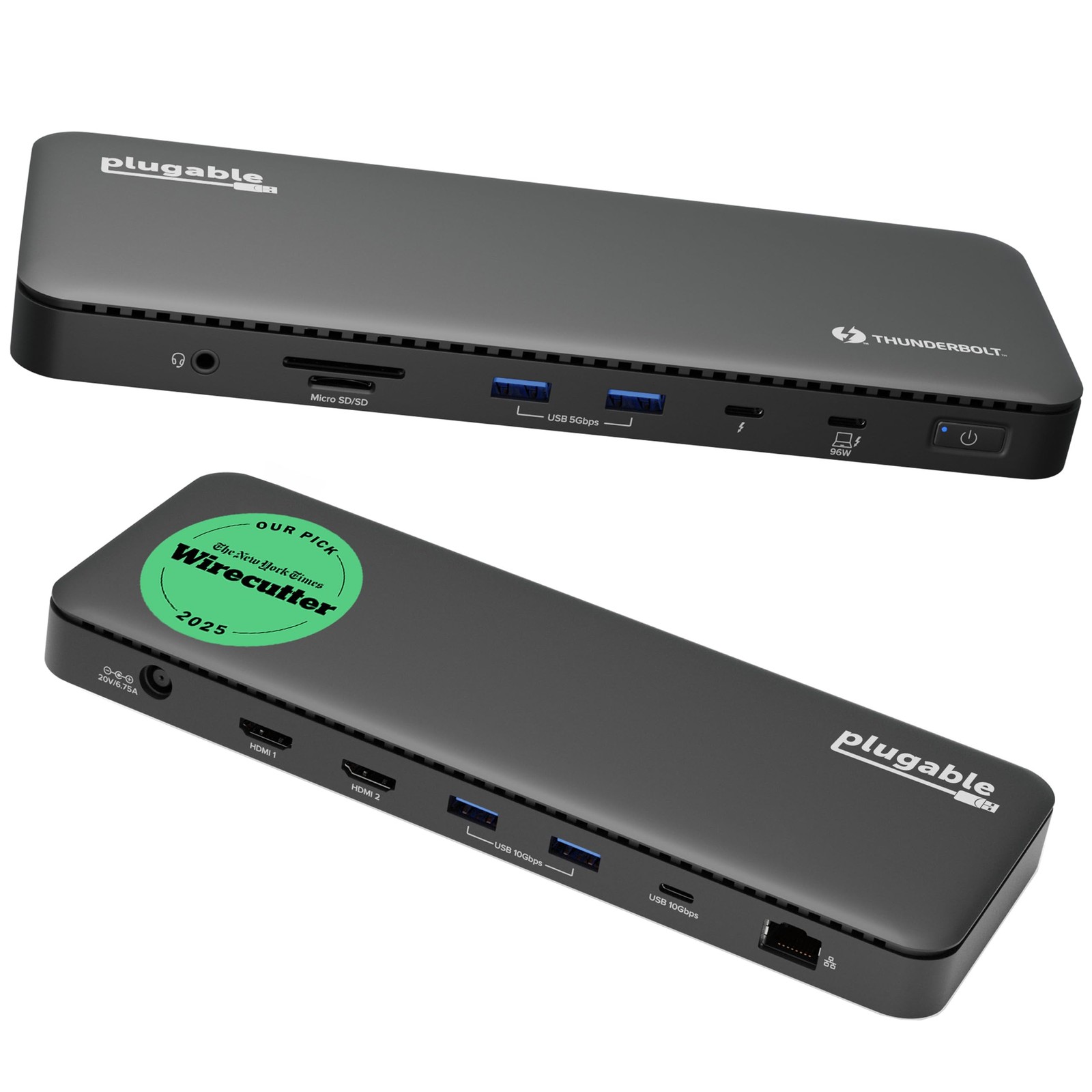 Thunderbolt 4 Dock with 100W Charging, Dual Monitor