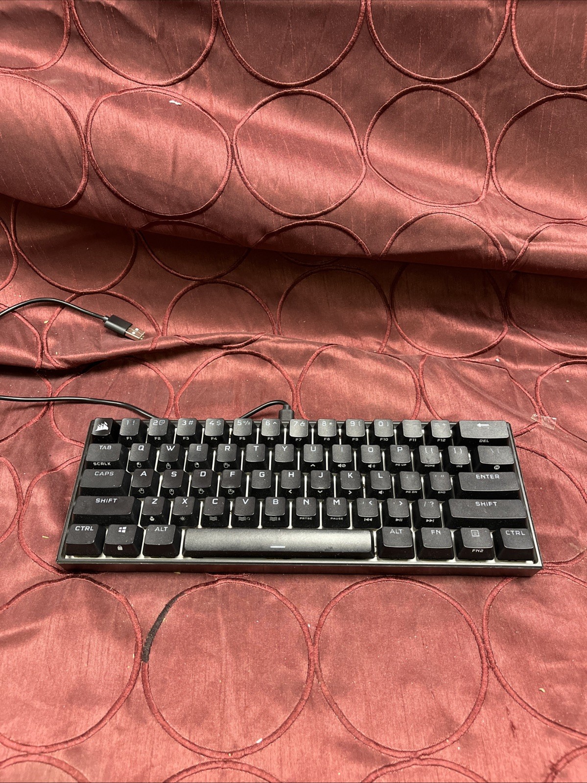Corsair K65 Mini 60% Mechanical Gaming Keyboard  RGB (LOOK)