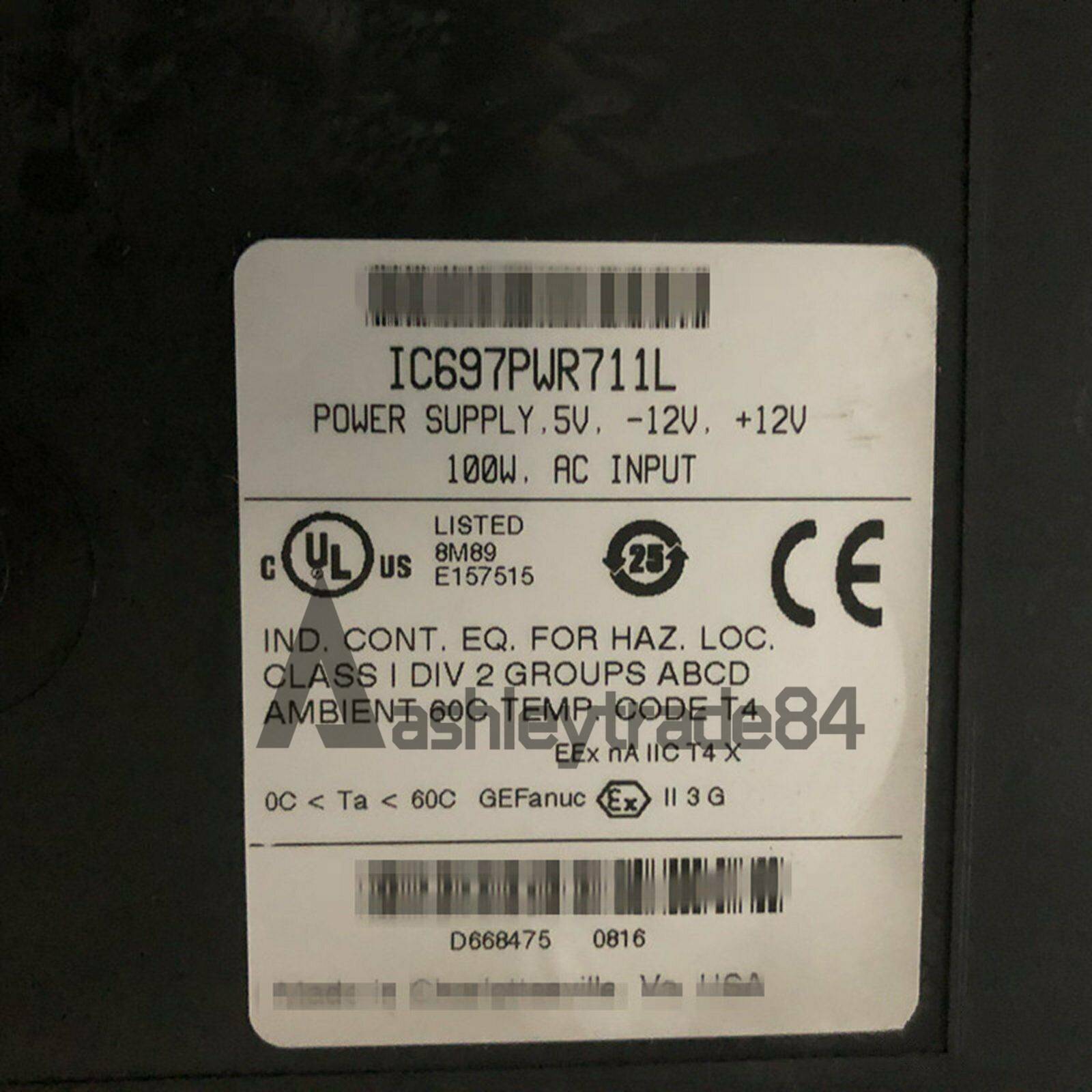 1PCS used GE fanuc IC697PWR711L