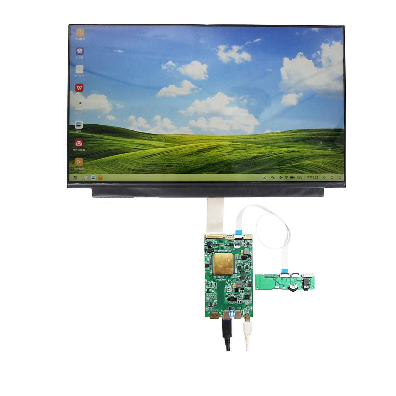 Mini HD Type-C LCD Controller Board 15.6 inNV156QUM-N32 3840X2160 4K IPS LCD