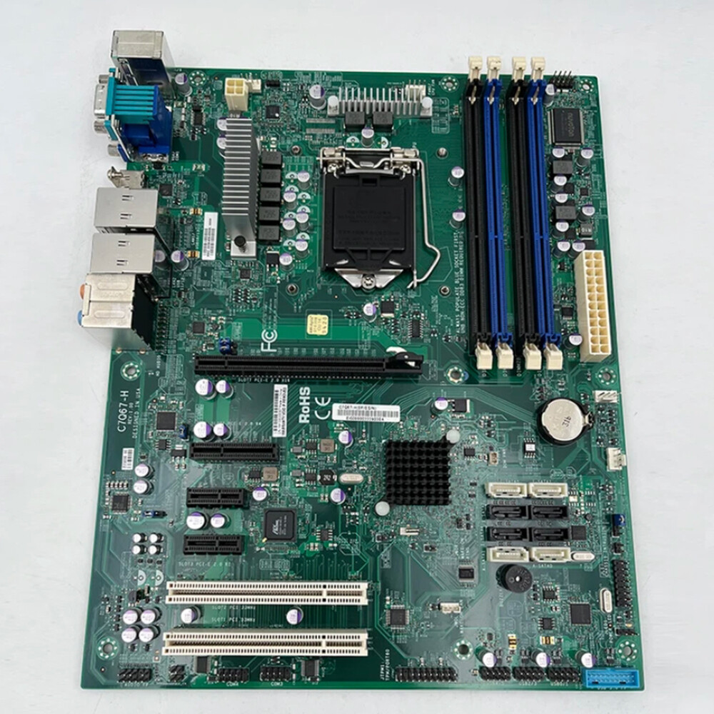 For Supermicro C7Q67-H Server Motherboard Single Socket LGA-1155 DDR3 ATX