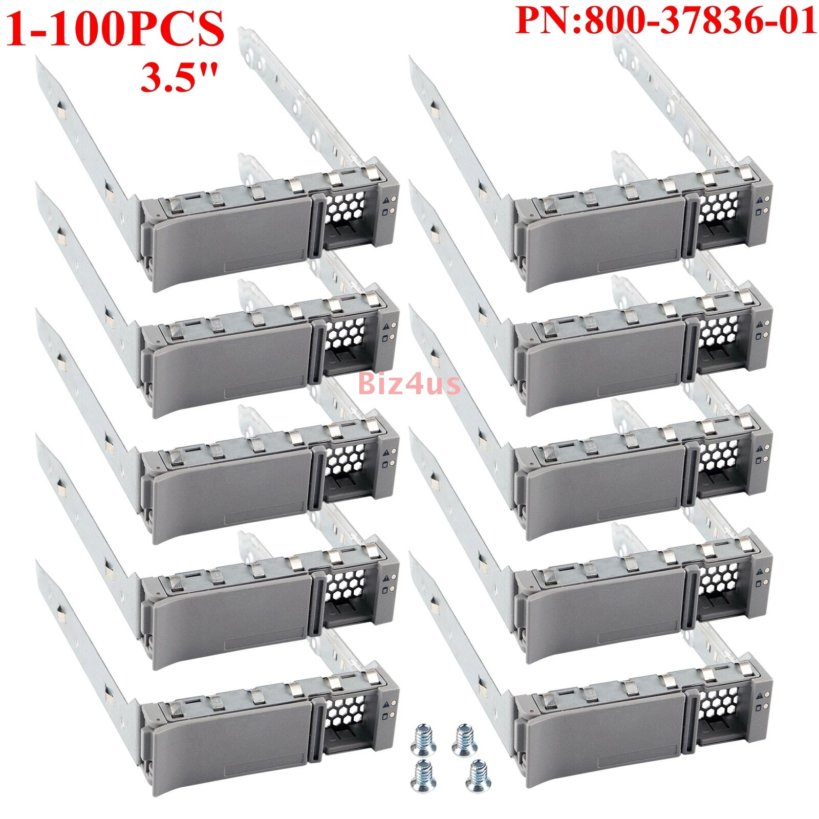Lot For Cisco UCS 3.5in LFF Hot Swap SAS SATA Hard Drive Tray Caddy 800-37836-01