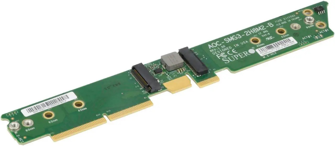 Supermicro AOC-SMG3-2H8M2-B Add-On Card