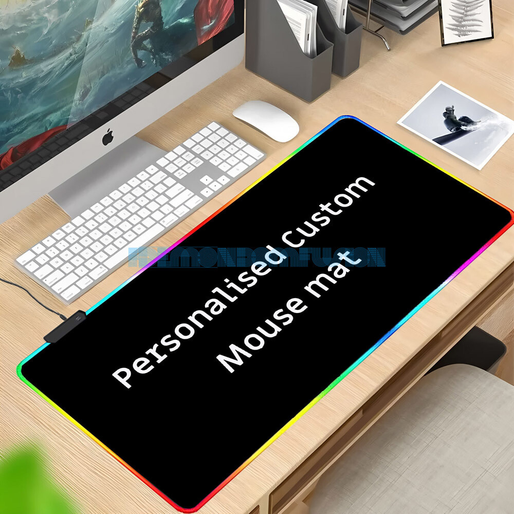 Personalised Custom Picture / logo Computer DIY Unique Mouse Pad Table Play Mat