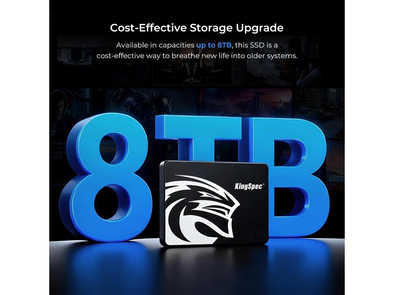 P3 SSD 256GB Internal 2.5" Solid State Drive 2.5 Inch SATA III 3D NAND KingSpec