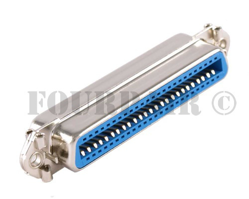 50 Pin 25 Pair RJ21 Telco Amphenol AMP Gender Changer Adapter Female to Female