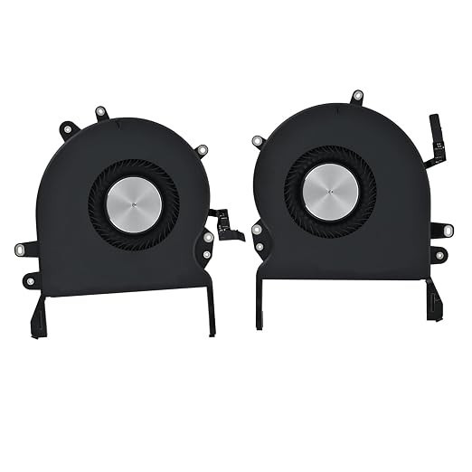Original OEM 16" MacBook Pro 2019 A2141 CPU GPU Left And Right Cooling Fans