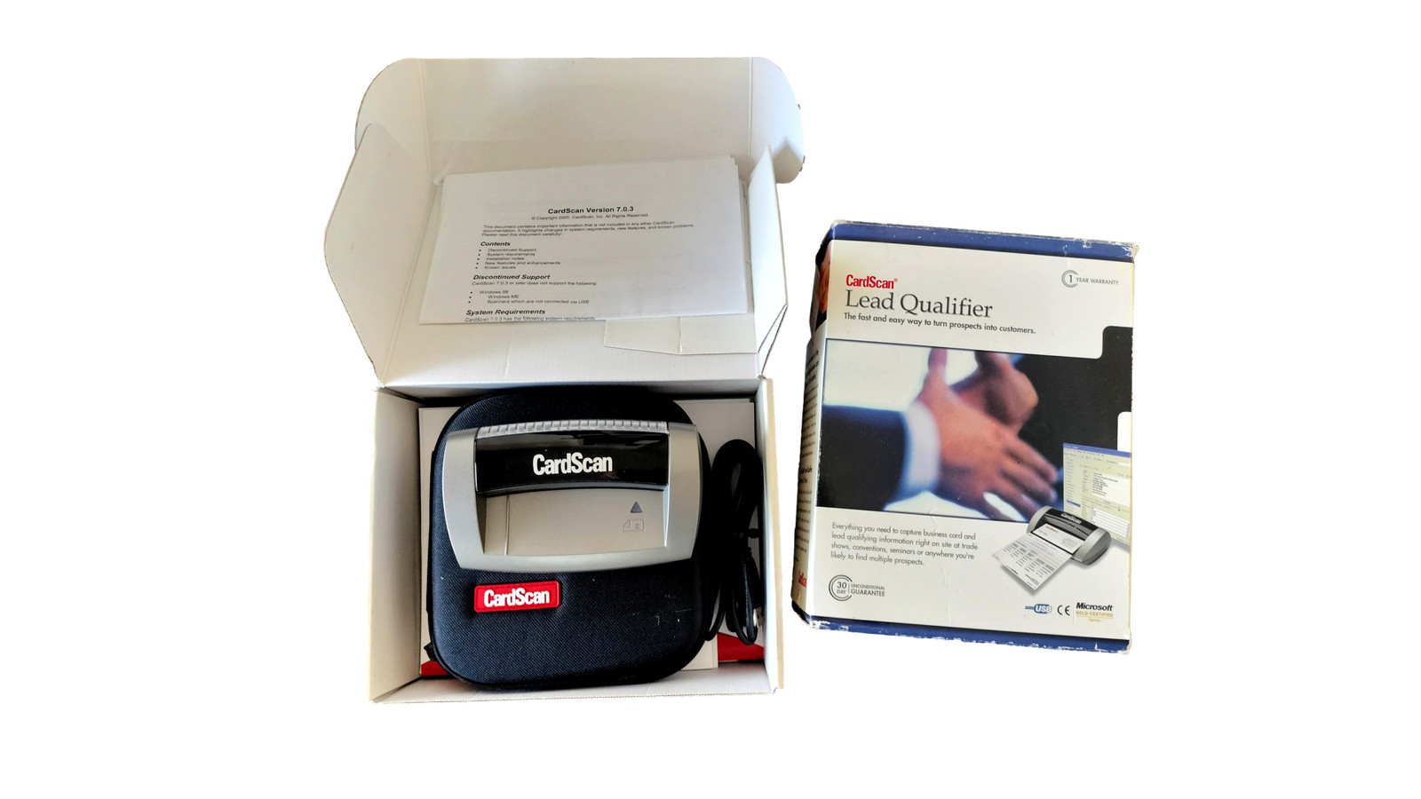 Corex CardSCan 700C Business Card Scanner