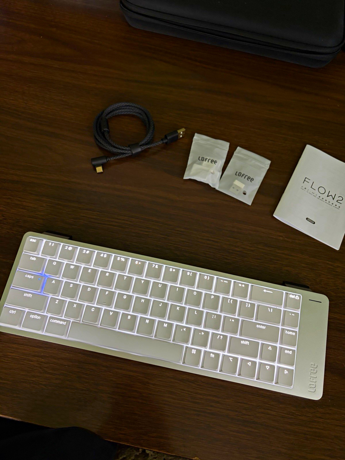 LOFREE FLOW2 Mechanical Metal Keyboard Surfer switches, 68 key