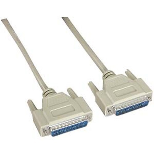 15Ft DB25 M/M Serial Cable 25C Straight