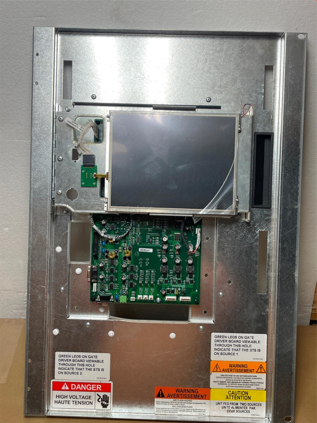 Liebert Control Circuit Board & LCD Touch Screen 02-817849-10 02-806802-00