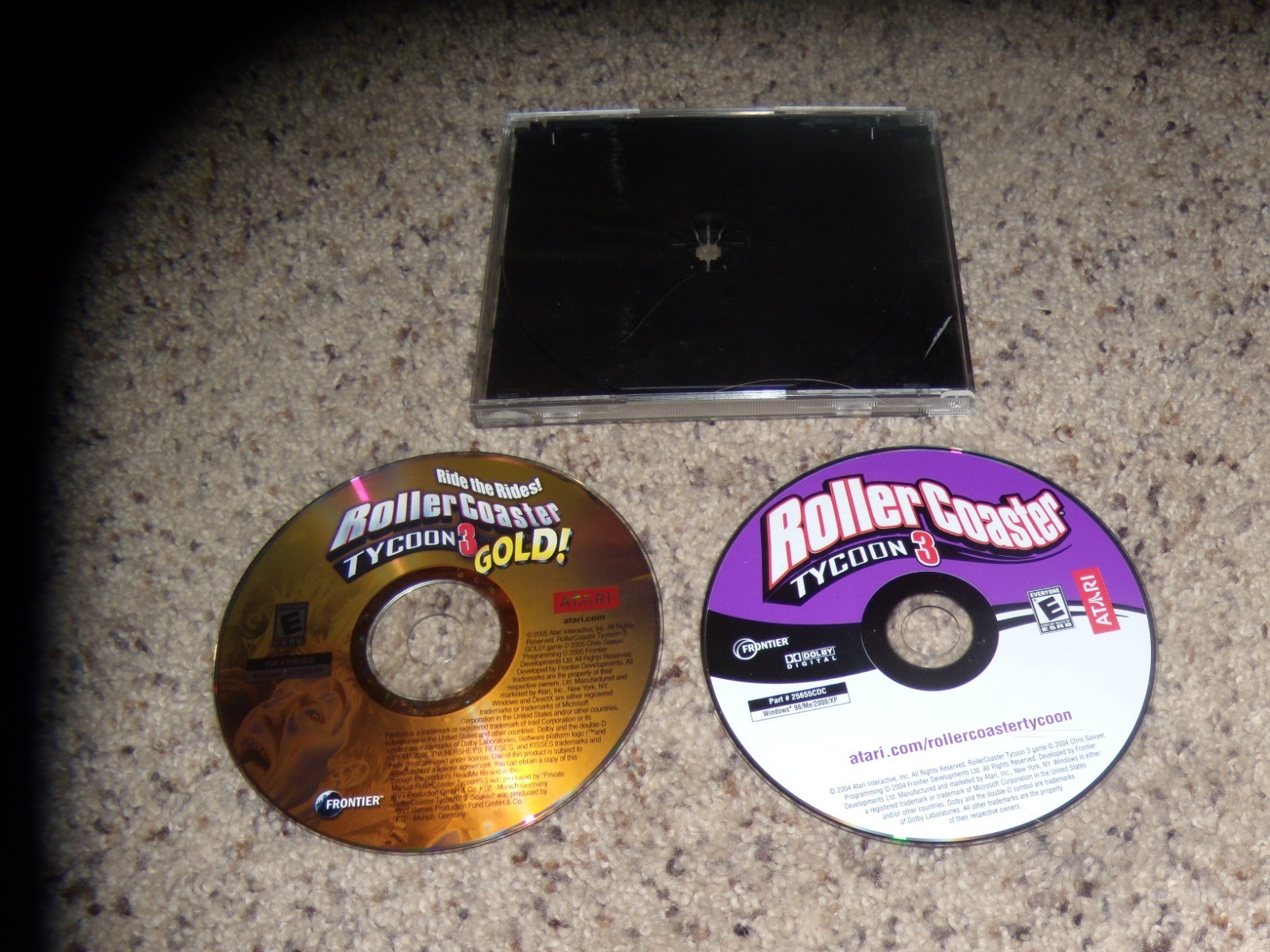 Rollercoaster Tycoon 3 & Rollercoaster Tycoon 3 Gold - PC Games