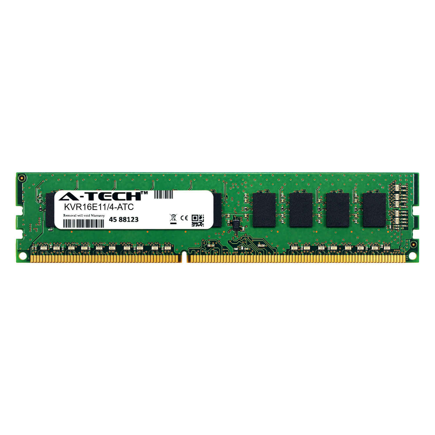 4GB DDR3 PC3-12800E ECC UDIMM (Replacement for Kingston KVR16E11/4) Memory RAM