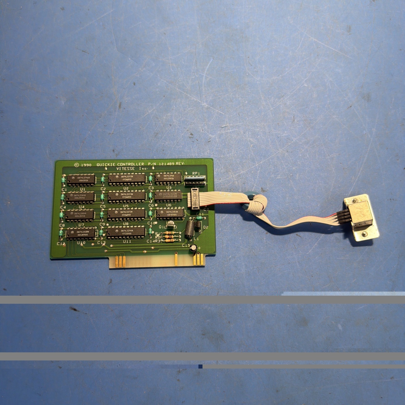 Vitesse Quickie Hander Scanner Controller Interface Card Apple IIGS - Untested
