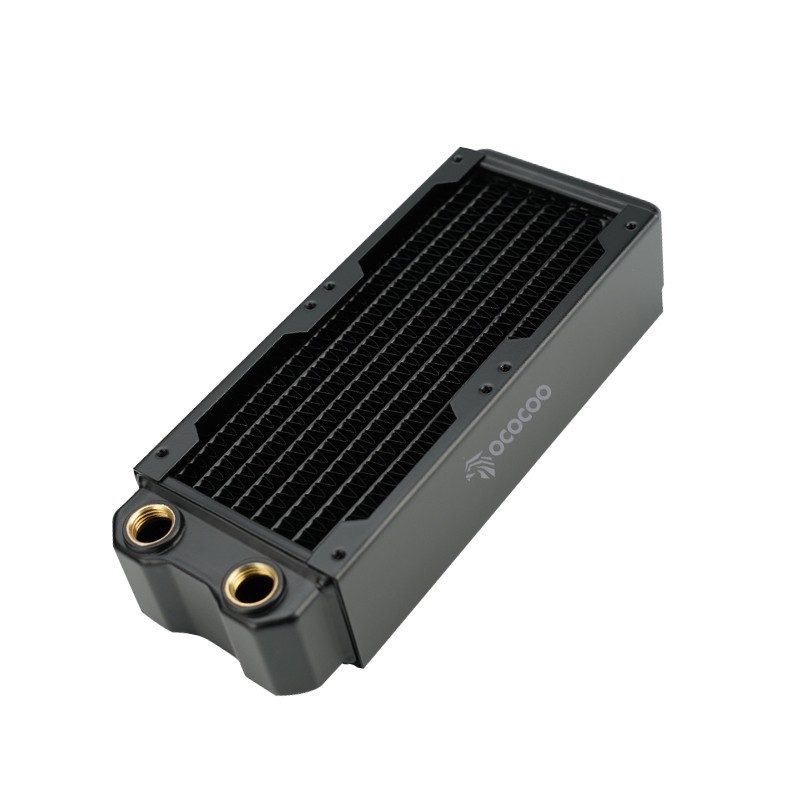 OCOCOO 160MM  Radiator Copper Water Cooling G1/4 thread Computer DIY Systems