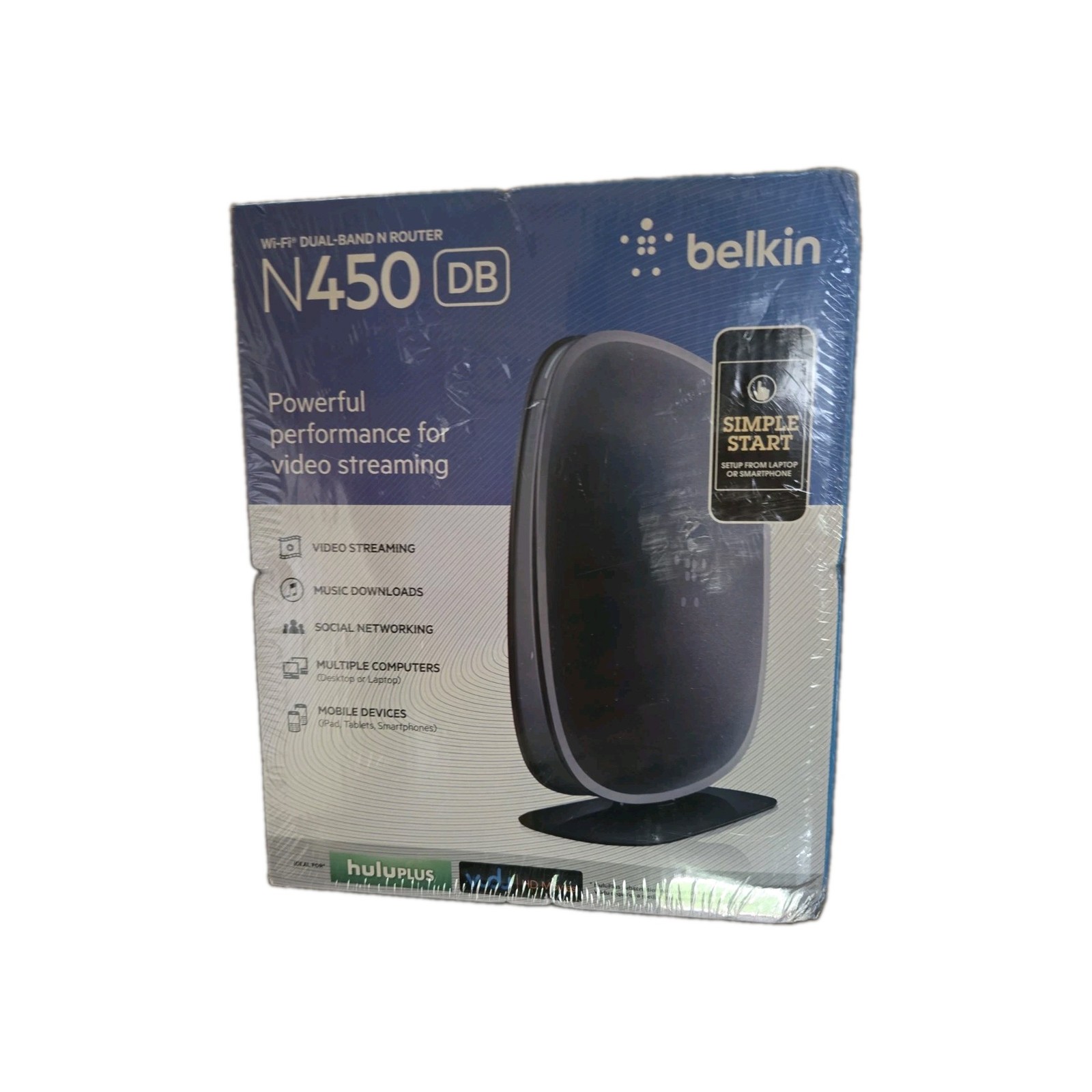 Belkin N450 4-Port 10/100 Wireless N Router (F9K1105V1)