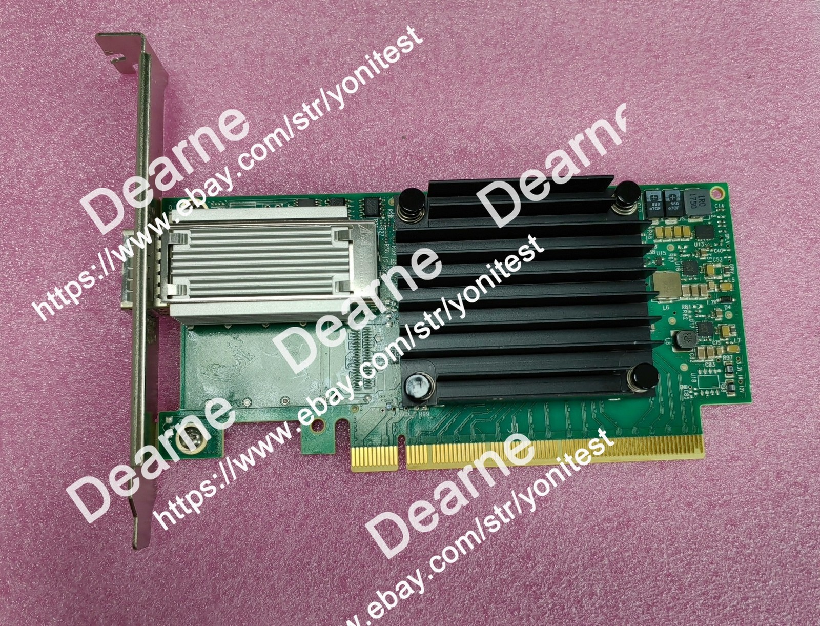 1PCS Mellanox MCX455A-ECAT CX-4 100G IB Single Port Network Card