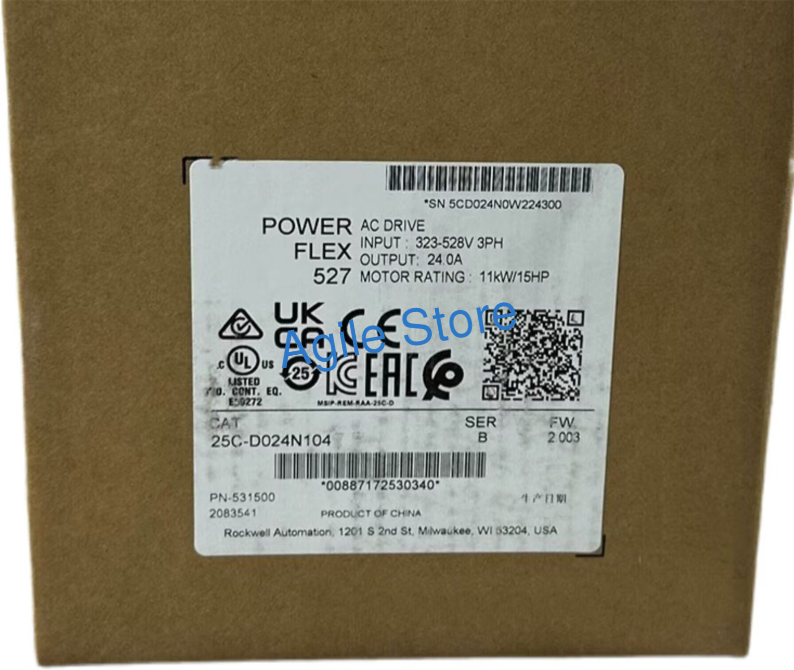 1PC New 25C-D024N104 AC drive system fast shipping