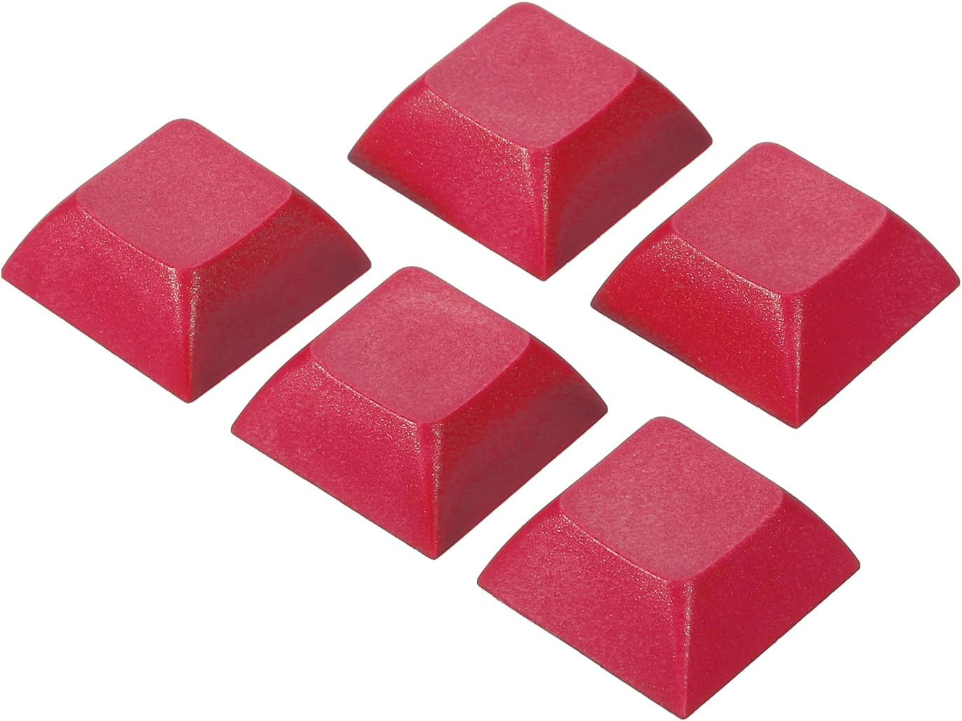 1U Blank Keycaps, 5 Pack Universal PBT Keyboard Replacement Accessories for MX M
