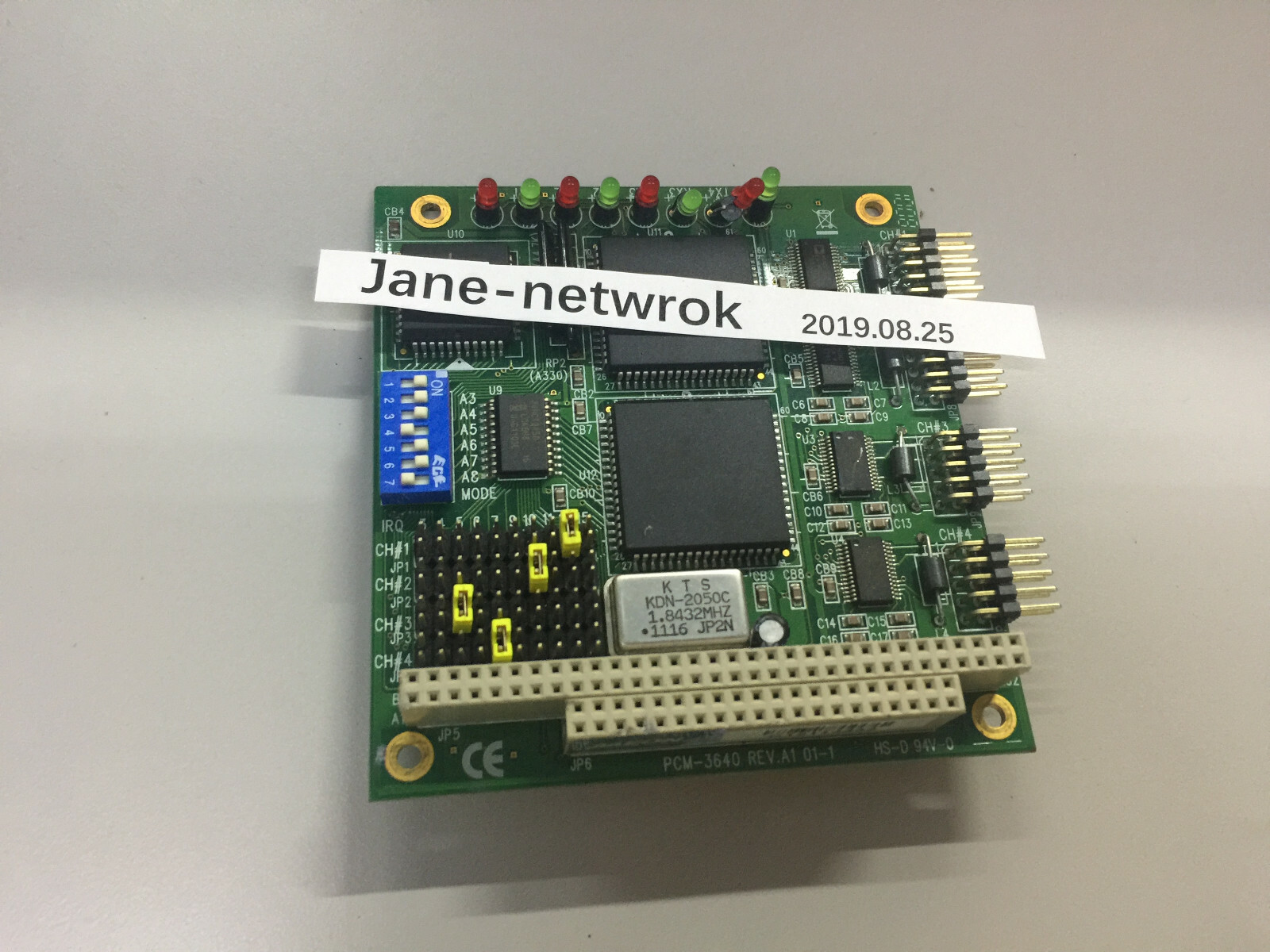 1PCS USED PCM-3640 REV A1 01-1    (by DHL or Fedex 90days Warranty) #J1688