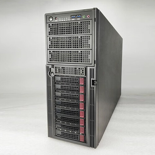 Supermicro H12SSL-i Server 8X3.5"/EPYC 7643 48C 2.3G/128G 3200MHz/RTX5060Ti 16G