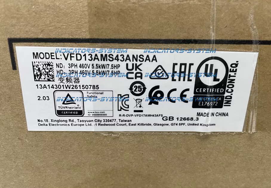 1PCS NEW Delta VFD13AMS43ANSAA Inverter fast shipping