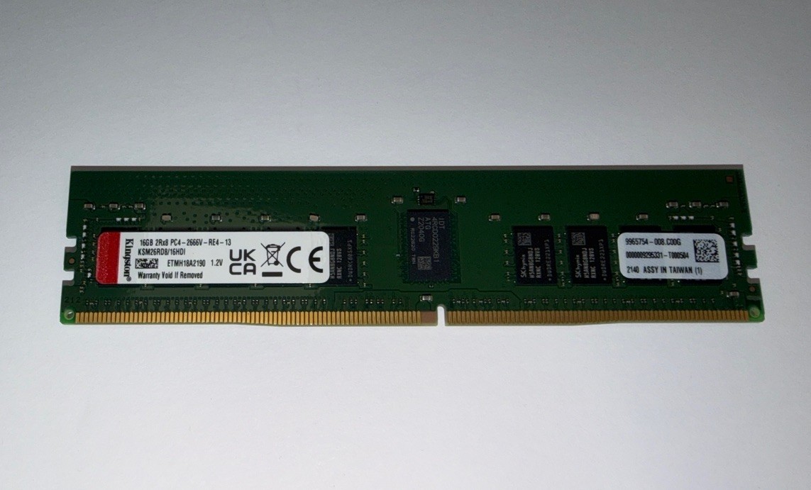 Kingston Technology System Specific Memory 16GB DDR4 2666MHz Memory Module