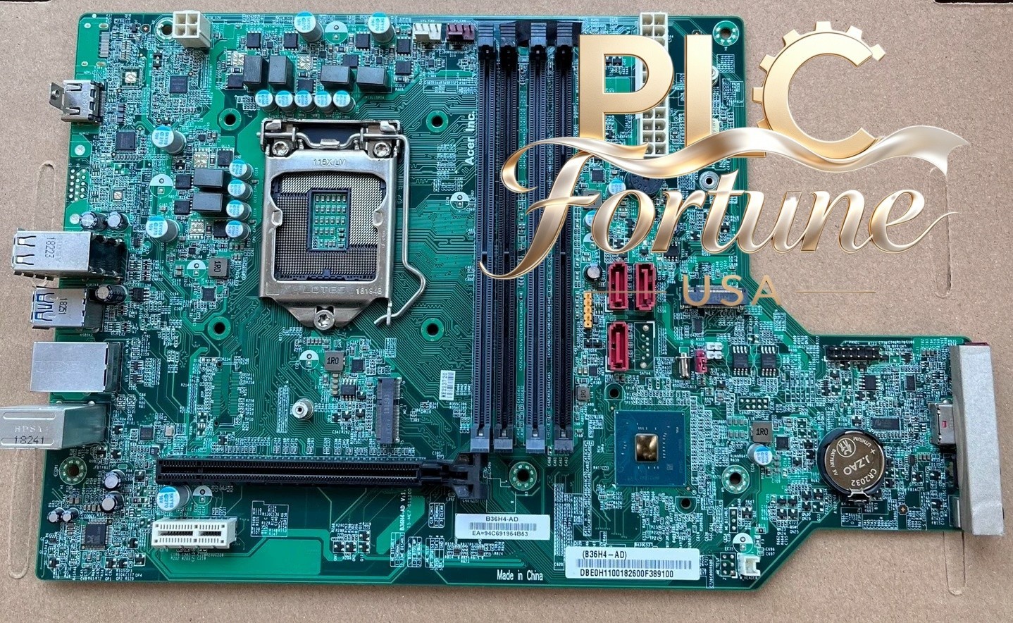Used Acer B36H4-AD LGA 1151 Interface Model TC-885 TC-865 DDR4 Motherboard