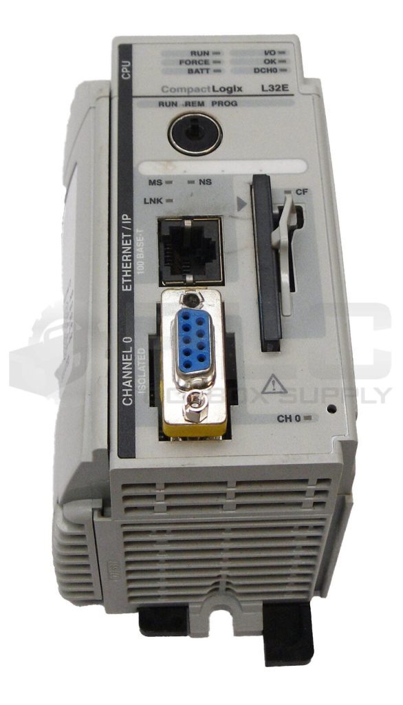 ALLEN BRADLEY 1769-L32E /A LOGIX 5332E PROCESSOR UNIT 5-24VDC .66-.09A *READ*