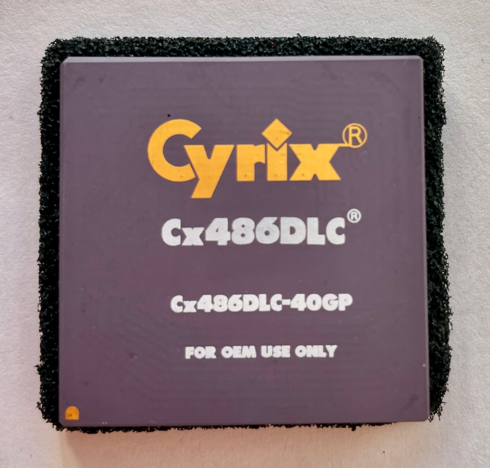 Cyrix Cx486DLC 40MHz, directly replace 386DX CPU, WORKING