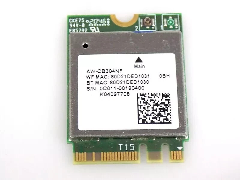Wireless WiFi Card For ASUS X540M - X540MA Series Combo Bluetooth AW-CB304NF