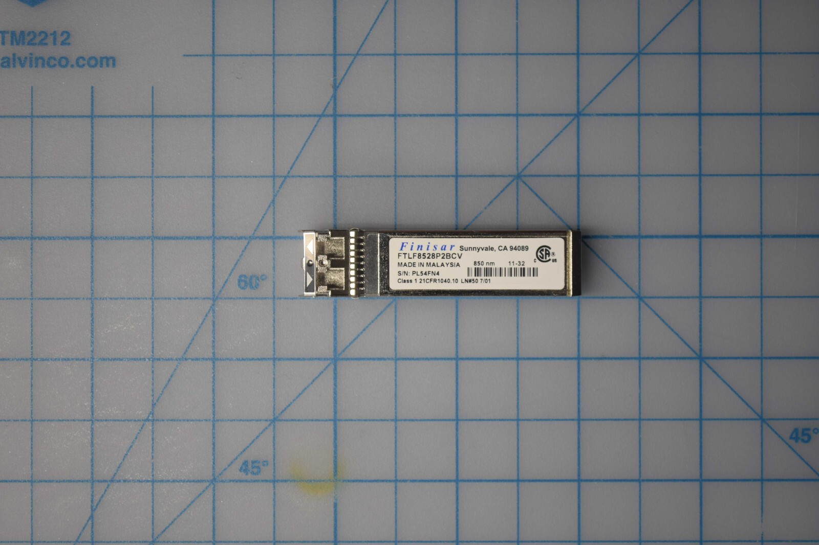 FINISAR 8GB SFP SW 850NM TRANSCEIVER FTLF8528P2BCV 