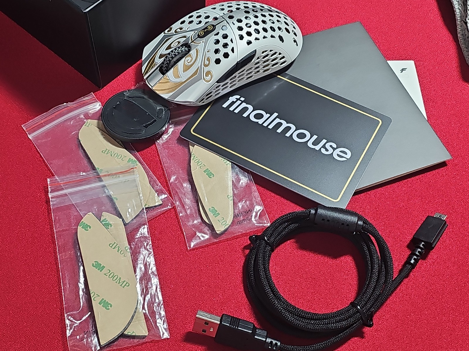 Finalmouse Starlight-12 Small Zeus Magnesium Mouse Infinity Skins RARE Omron Ver