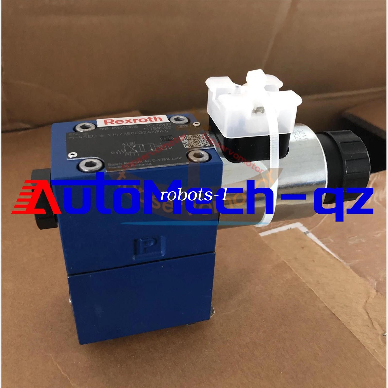 Rexroth ball valve M-4SED6Y1X/350CG24N9K4 R900218655 FedEx or DHL