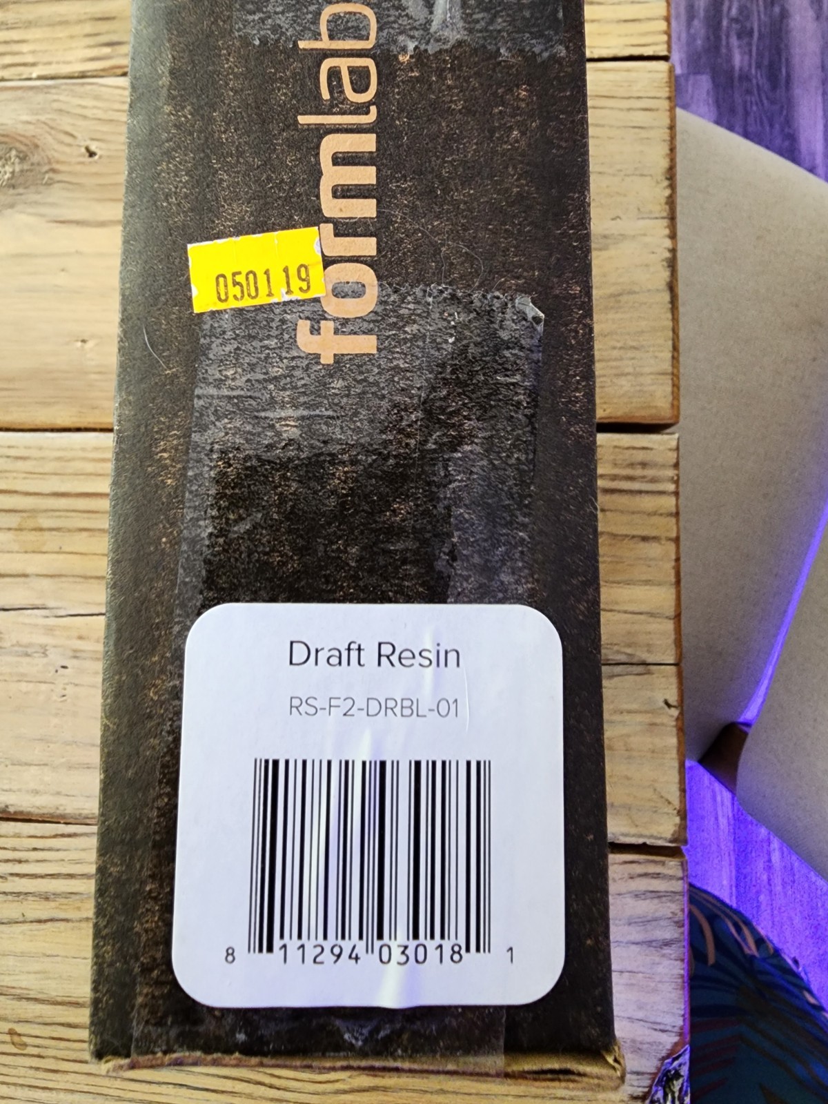 FORMLABS RESIN CARTRIDGE Draft Resin